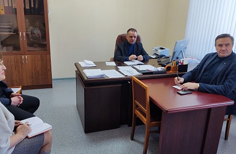 Первый заместитель главы Кривенков С.В. провел рабочее совещание.