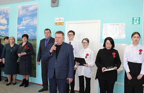 Открытие парты ГЕРОЯ СВО Открытие парты ГЕРОЯ СВО