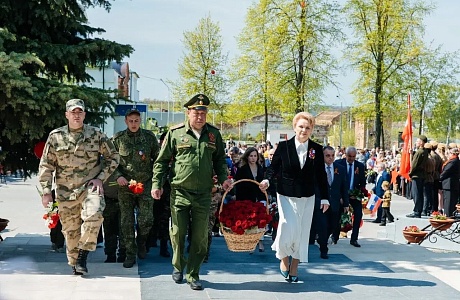 9 мая 2026 года на центральной площади Мокшана прошел торжественный митинг