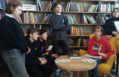 В рамках программы "Пушкинская карта" прошел исторический квест "Легенды и были Мокшанского края" с учащимися 8-11 классов МБОУ СОШ им Н.М. Ащеулова села Большой Колояр Наровчатского района.