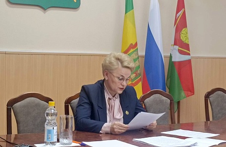 Глава Мокшанского района Решетченко А.В. провела расширенное заседание штаба по вопросам социального характера