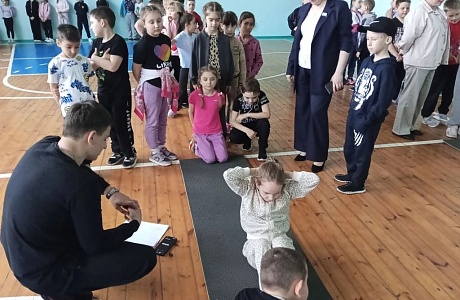 В Мокшанском районе продолжается традиционный  «Весенний марафон ГТО»