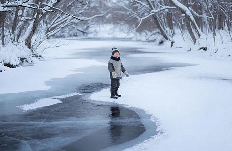 Выход на лед ОПАСЕН!