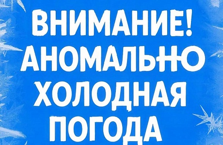 С 24-26 января 2026 года ожидаются морозы до –33 ℃ 