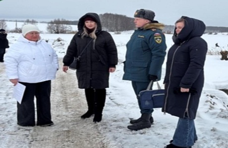 Проведено предпаводковое обследование гидротехнических сооружений Мокшанского района