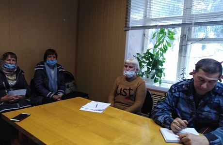 В администрации Богородского сельсовета прошло  заседание Совета общественности