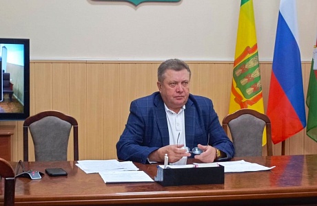  В зале администрации Мокшанского района состоялась рабочее совещание