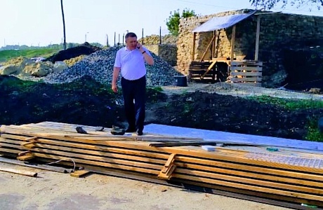 Глава Мокшанского района Н.Н. Тихомиров провел рабочее выездное совещание