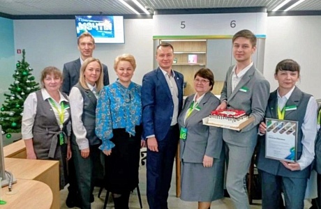 В Мокшане открылся обновленный офис Сбербанка 