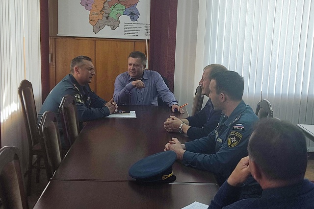 31.05.2022 года состоялась рабочая поездка начальника 1 ПСО ФПС ГПС ГУ МЧС России по Пензенской области п-ка внутренней службы Морозова В.А.