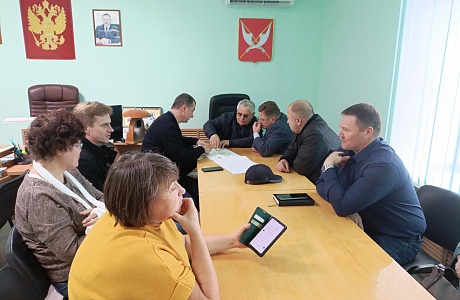В Администрации рабочего поселка Мокшан состоялось очередное заседание  Общественной  комиссии муниципального образования рабочий поселок Мокшан Мокшанского района 