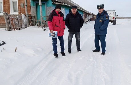 На территории Елизаветинского сельсовета проведен очередной противопожарный профилактический рейд