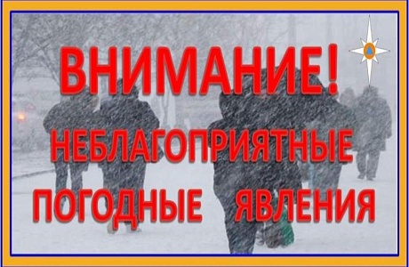 Предупреждение о неблагоприятных метеорологических явлениях