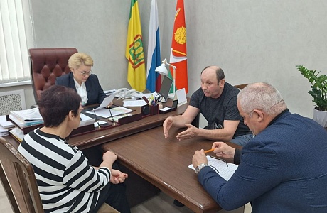 Глава Мокшанского района Решетченко А.В. провела личный прием граждан