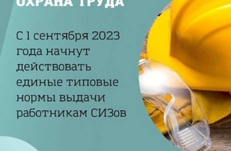 С 1 сентября 2023 года начнут действовать правила обеспечения работников средствами индивидуальной защиты (далее – СИЗ) и смывающими средствами. С 1 сентября 2023 года начнут действовать правила обеспечения работников средствами индивидуальной защиты (далее – СИЗ) и смывающими средствами.