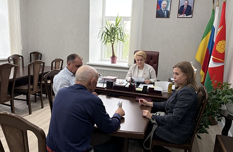 Глава Мокшанского района Алевтина Викторовна Решетченко провела личный прием граждан