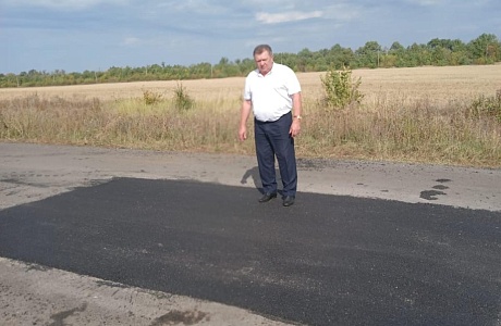 Глава Мокшанского района Н.Н.Тихомиров с рабочим визитом посетил Нечаевский сельсовет.
