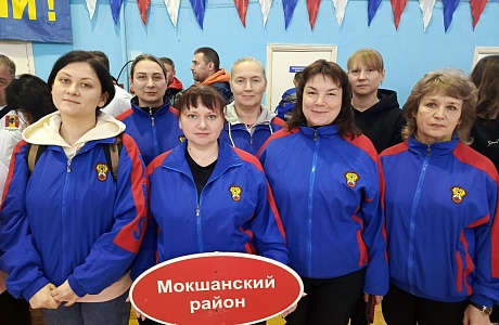 Мокшанские ветераны спорта – участники областной Спартакиады!