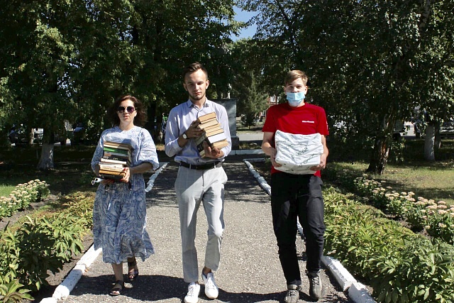 Акция «Марафон добра для сельских библиотек» .