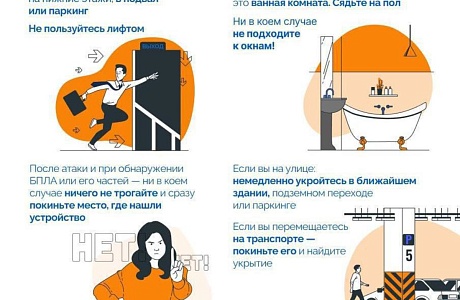 Правила поведения при атаке БПЛА