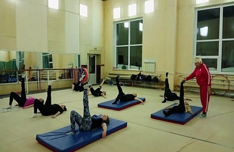 В Мокшане уже несколько лет действуют группы для занятий по суставной и кардиогимнастике