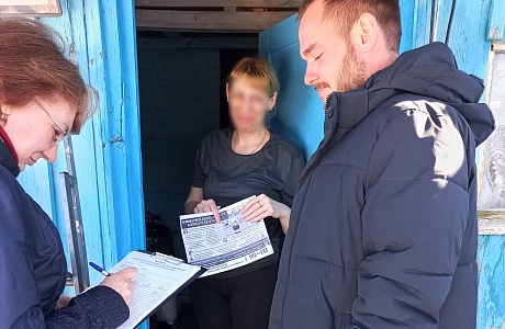 На территории Нечаевского сельсовета активно проводится профилактическая работа с населением 