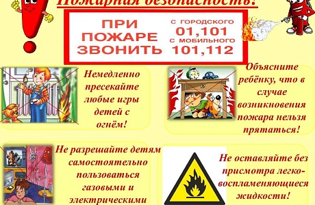 Пожарная безопасность!