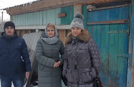 Рейд по неблагополучным семьям во время новогодних праздников
