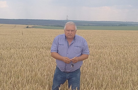 Начальник отдела по развитию сельского хозяйства Валерий Долженков посетил ООО «Агро Эко Мокшан»