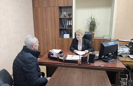 Глава Мокшанского района Решетченко А.В. провела прием граждан по личным вопросам