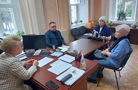 Глава Мокшанского района А.В. Решетченко провела прием граждан по личным вопросам