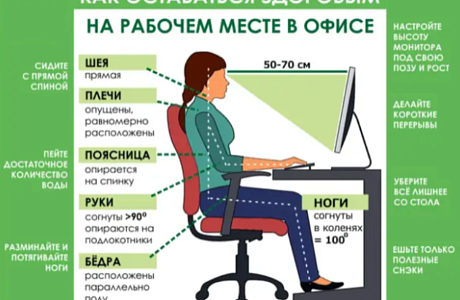 Как сохранить здоровье на рабочем месте