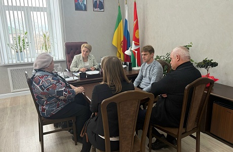 Глава Мокшанского района Алевтина Викторовна Решетченко провела личный прием граждан