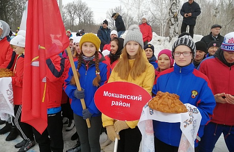 26 февраля  в Городище состоялась областная эстафета по лыжным гонкам на призы губернатора Пензенской области, в которой приняла участие команда Мокшанского района.
