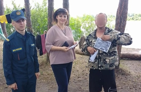 На территории Успенского сельсовета проведен очередной профилактический рейд по водным объектам
