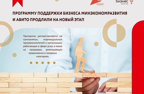 Программа поддержки бизнеса на Авито