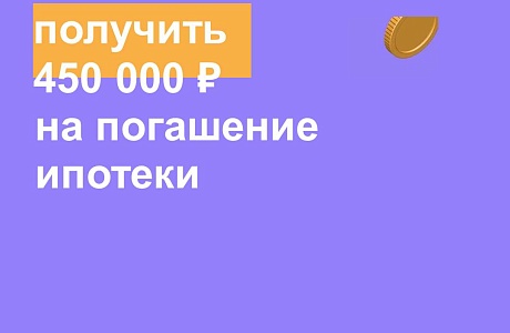 Как многодетным получить 450 000 ₽ на погашение ипотеки