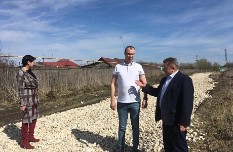 Глава Мокшанского района Н.Н.Тихомиров посетил семью мобилизованного жителя с.Богородское.