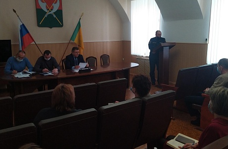 18 февраля 2022 года было проведено расширенное заседание КЧС и ОБП района 