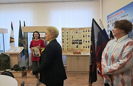Глава Мокшанского района Решетченко А.В. посетила среднюю общеобразовательную школу имени М.Н. Загоскина с. Рамзай