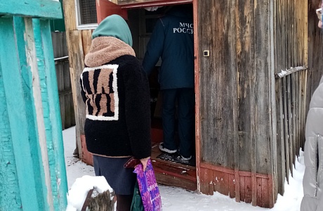 03 февраля 2023 года был совершен выезд в с. Подгорное оперативной группой по мониторингу пожароопасной обстановки в жилом секторе